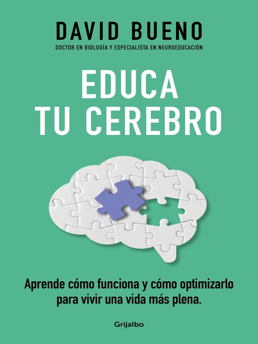 Title details for Educa tu cerebro by David Bueno - Wait list